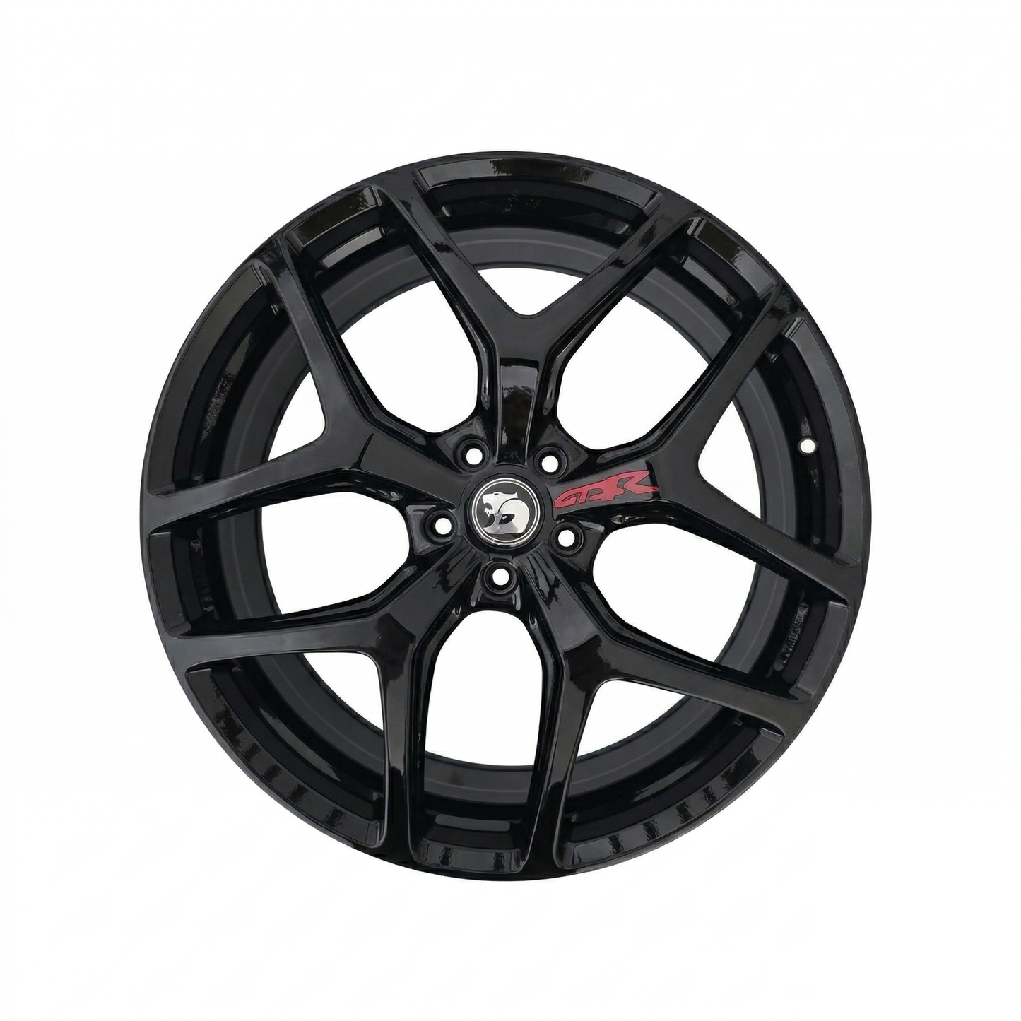 GTSR 22x8 GLOSS BLACK - 1 SET WITH TYRES