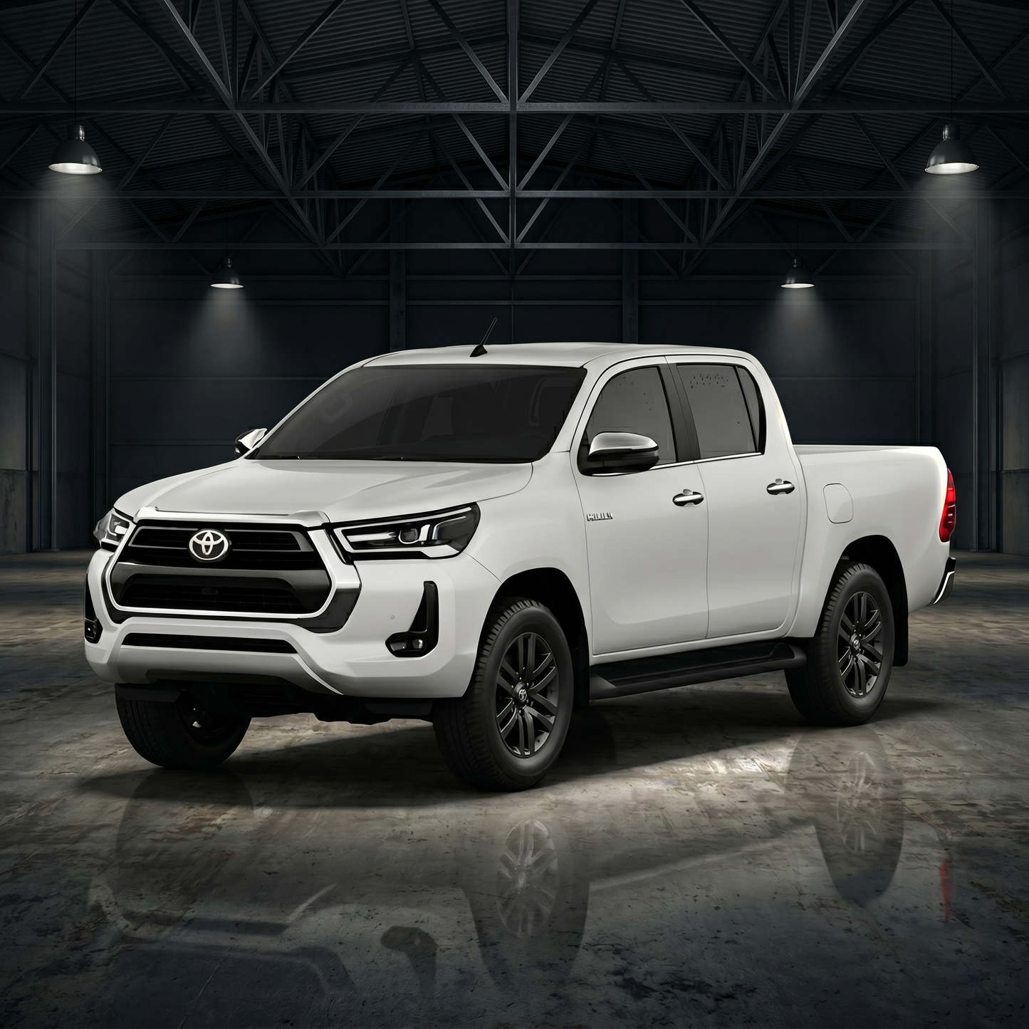 Suits Toyota Hilux SR5 2015+ - SR5 Style 18x8 Satin Black Wheels