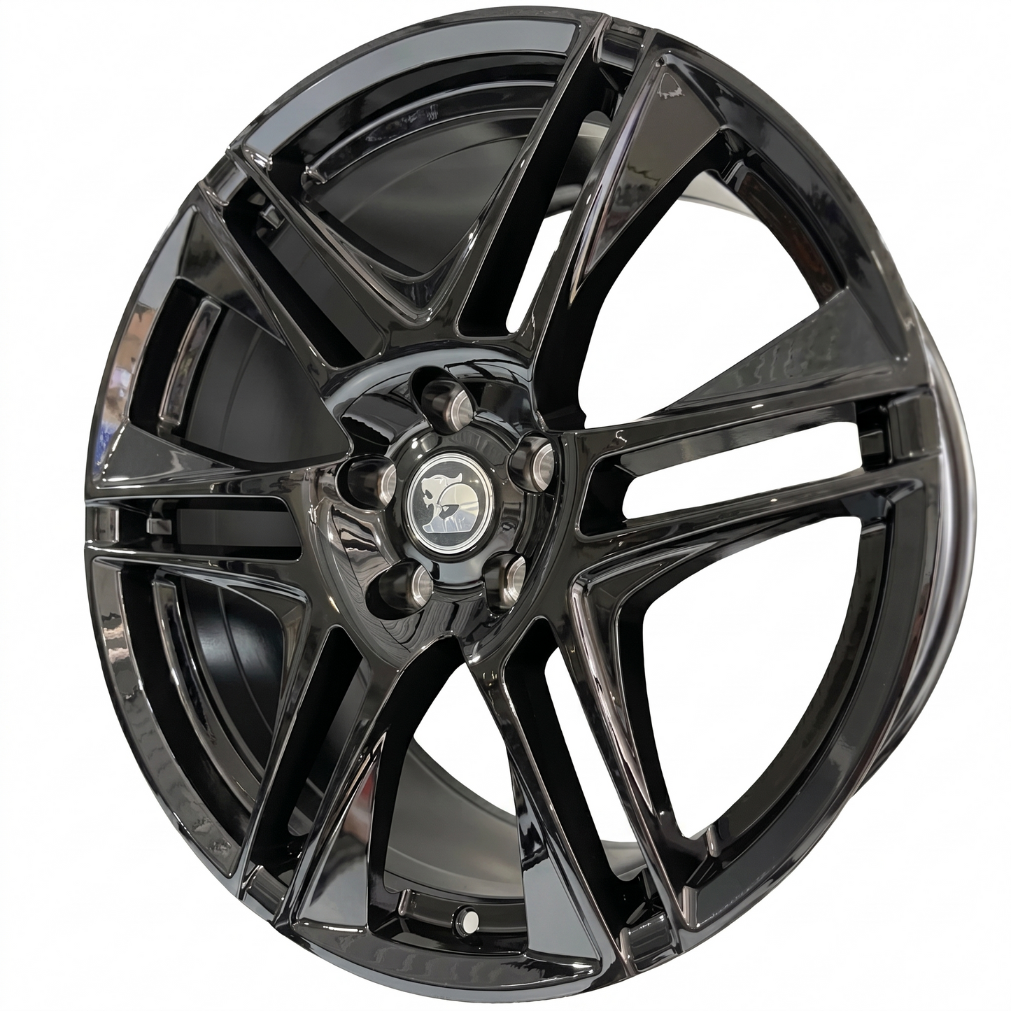 GTS Blade Style 20x8.5/9.5 Gloss Black Staggered Set - Holden Commodore VZ VE VF