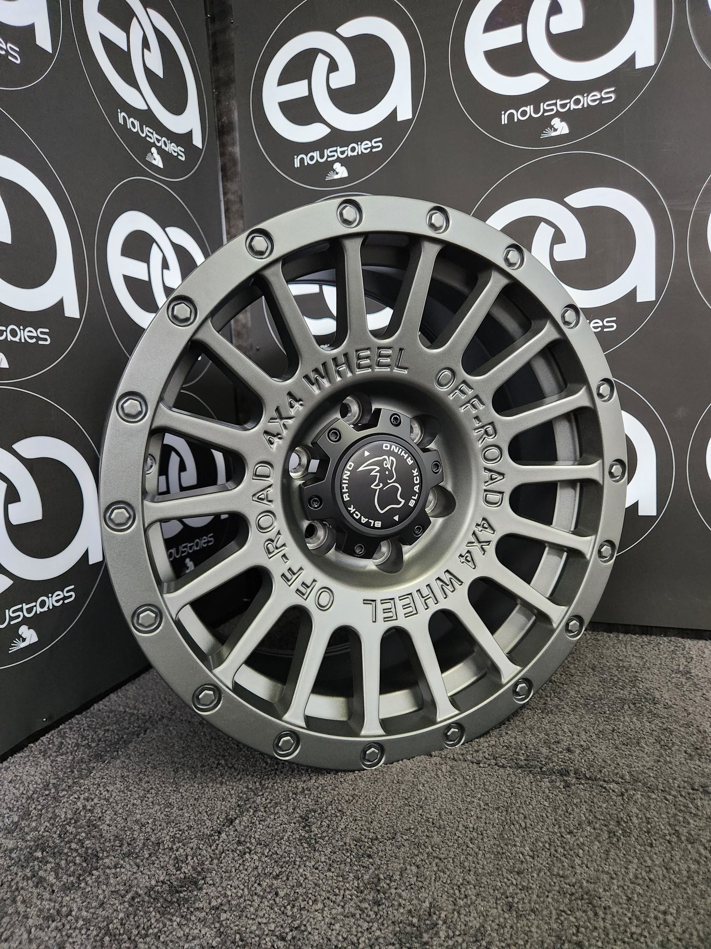 Black Rhino 17x9 4x4 Wheels & Tyres Package - 6x139.7 image 3