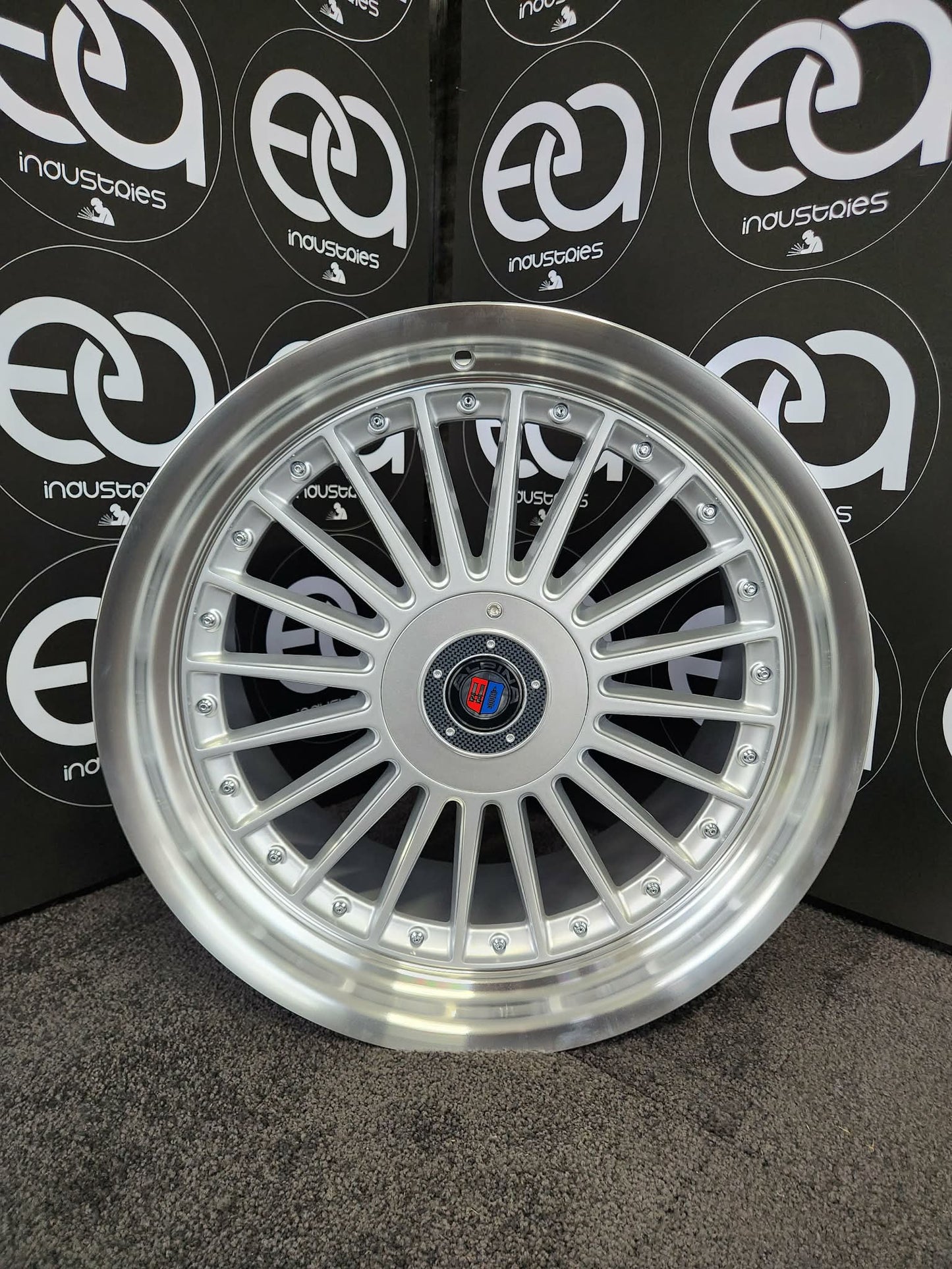 BMW Alpina AS25 Style silver wheel at EA Industries