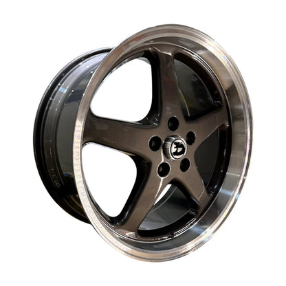 WALKY 20x9.5 - MX GREY MACHINED LIP (1pc)