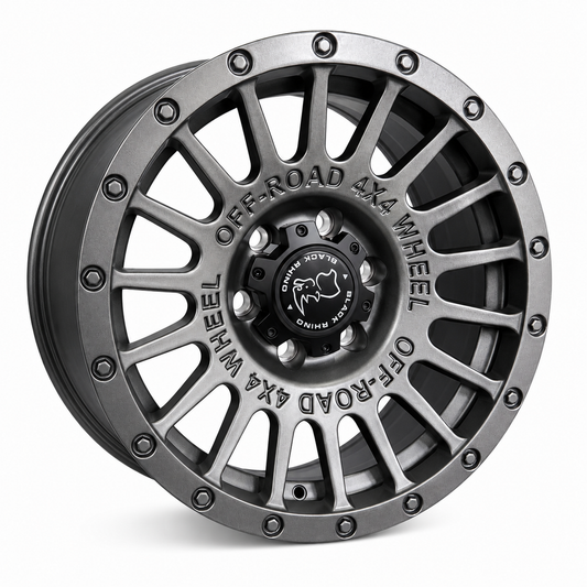 Black Rhino 17x9 4x4 Wheels & Tyres Package - 6x139.7 image 2