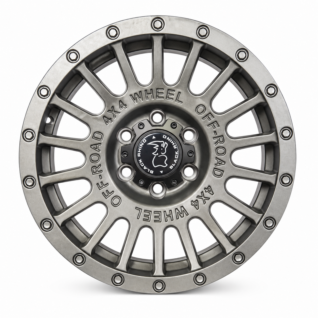 Black Rhino 17x9 4x4 Wheels & Tyres Package - 6x139.7