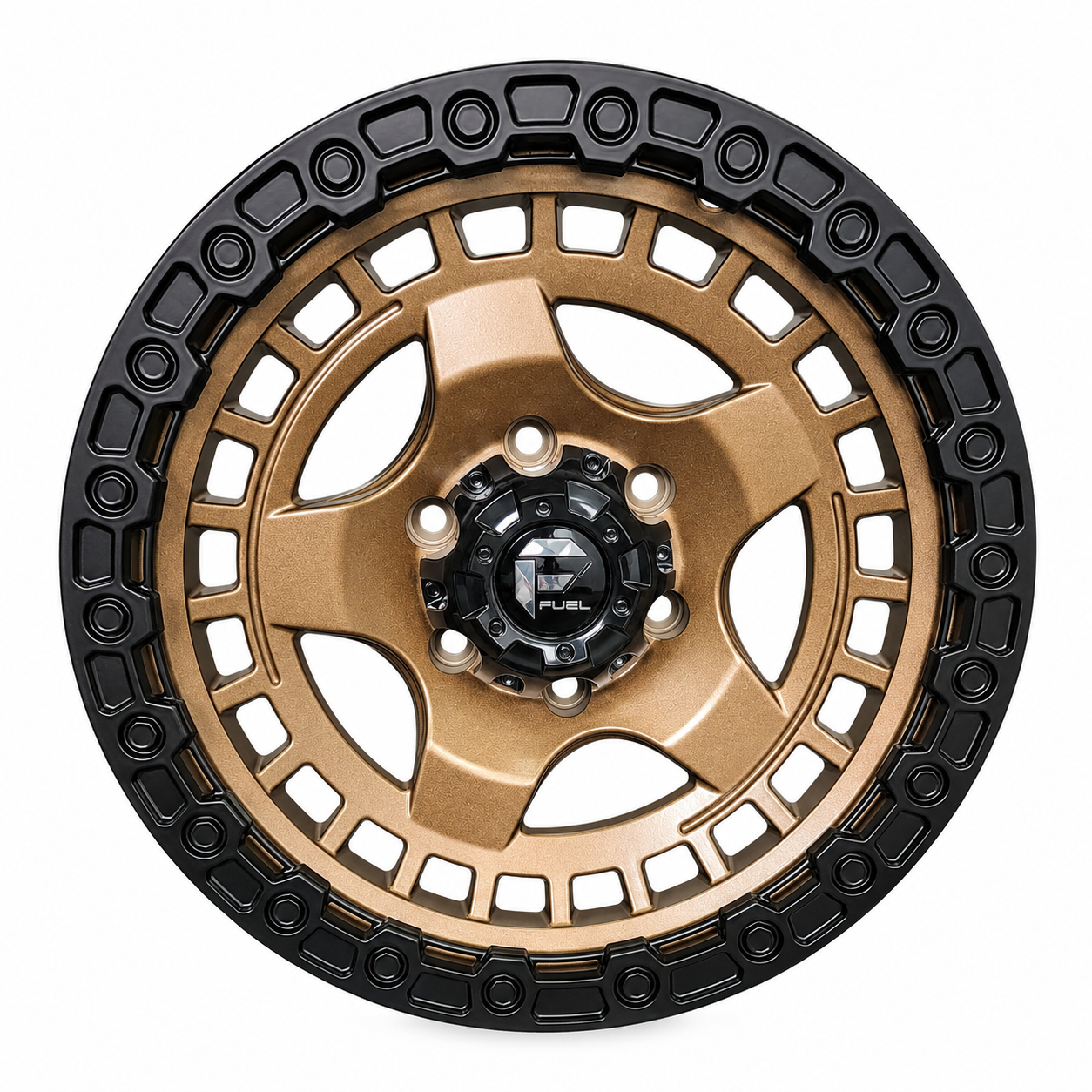 Black Rhino 17x9 4x4 Wheel Rims - Bronze / Black 6x139.7 image 2