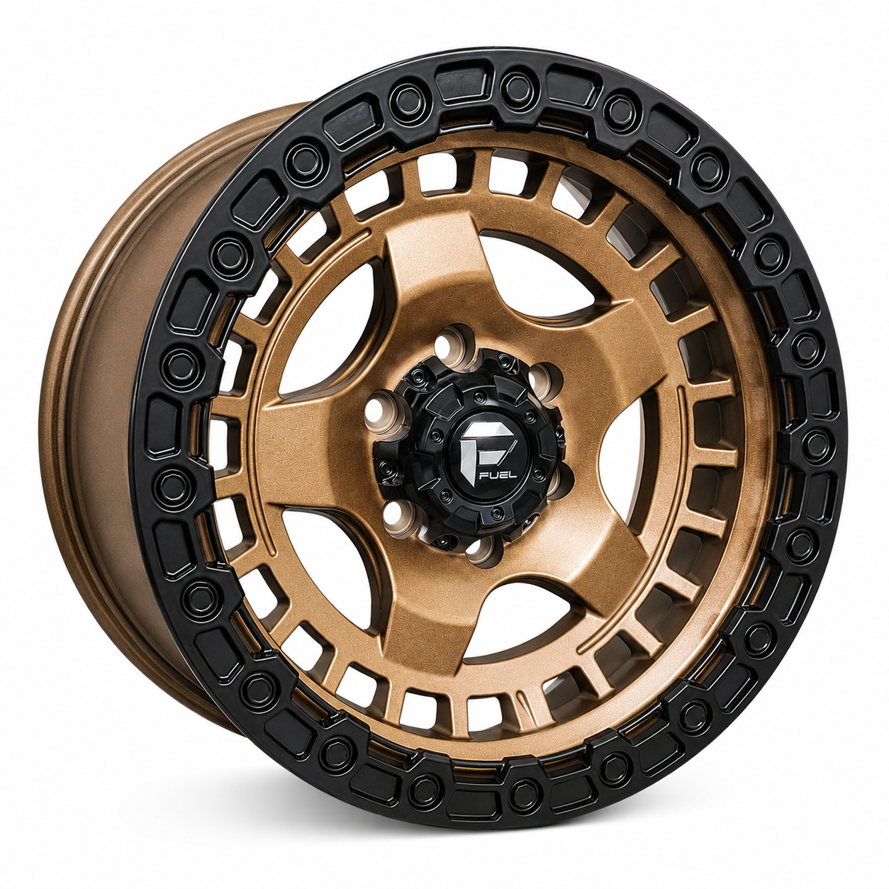 Black Rhino 17x9 4x4 Wheel Rims - Bronze / Black 6x139.7