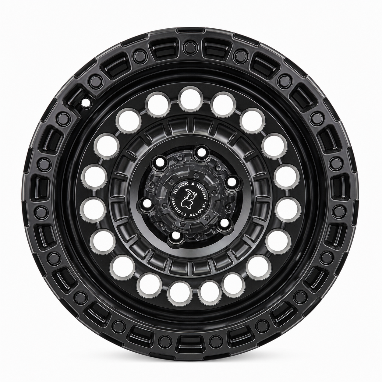 Black Rhino 17x9 4x4 Wheel Rims - Gloss Black 6x139.7 image 2