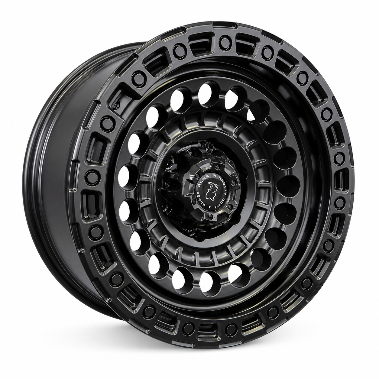 Black Rhino 17x9 4x4 Wheel Rims - Gloss Black 6x139.7