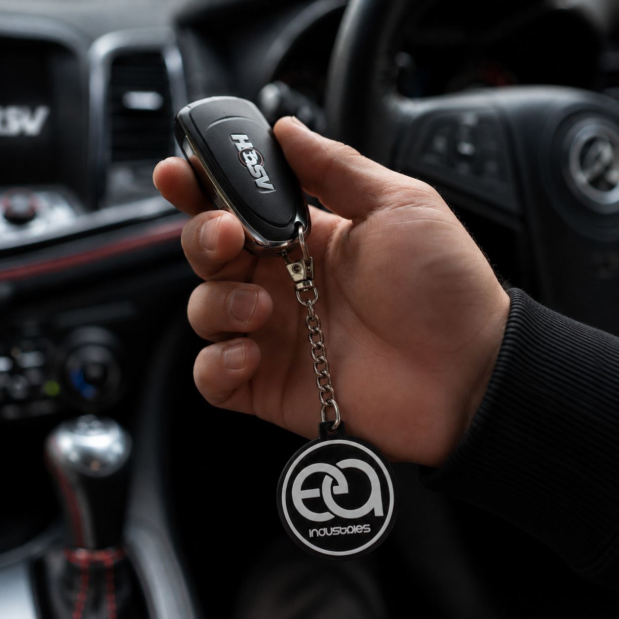 EA Industries Silicone Keyring