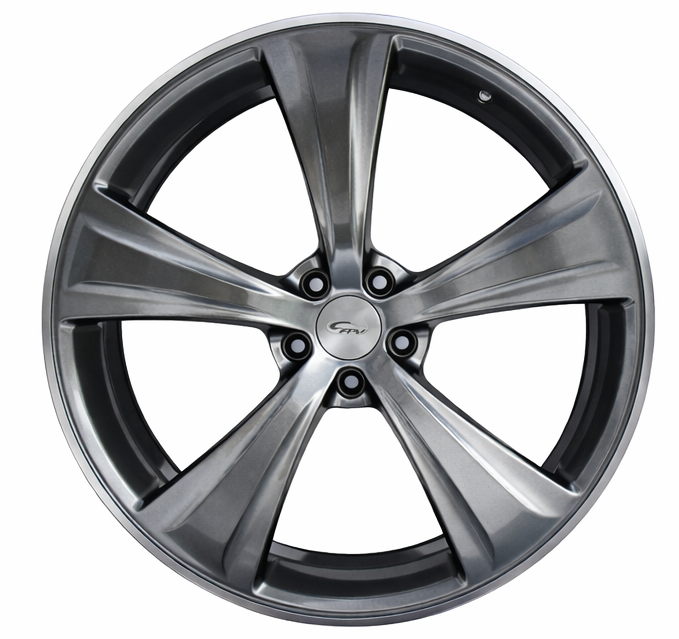 DARK ARGENT 22x8 HYPERDARK - 1 SET