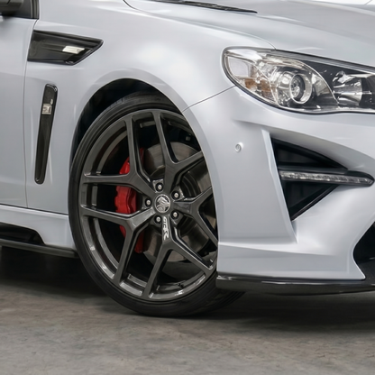 Suits Holden Commodore VT VX VY VZ VE VF - GTSR 22x8 Shadow Chrome Wheels