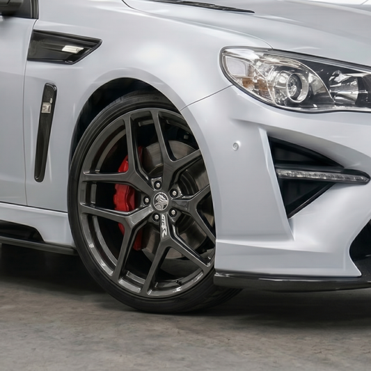 Suits Holden Commodore VT VX VY VZ VE VF - GTSR 22x8 Shadow Chrome Wheels