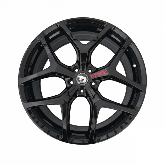 GTSR 22x8 GLOSS BLACK - 1 SET