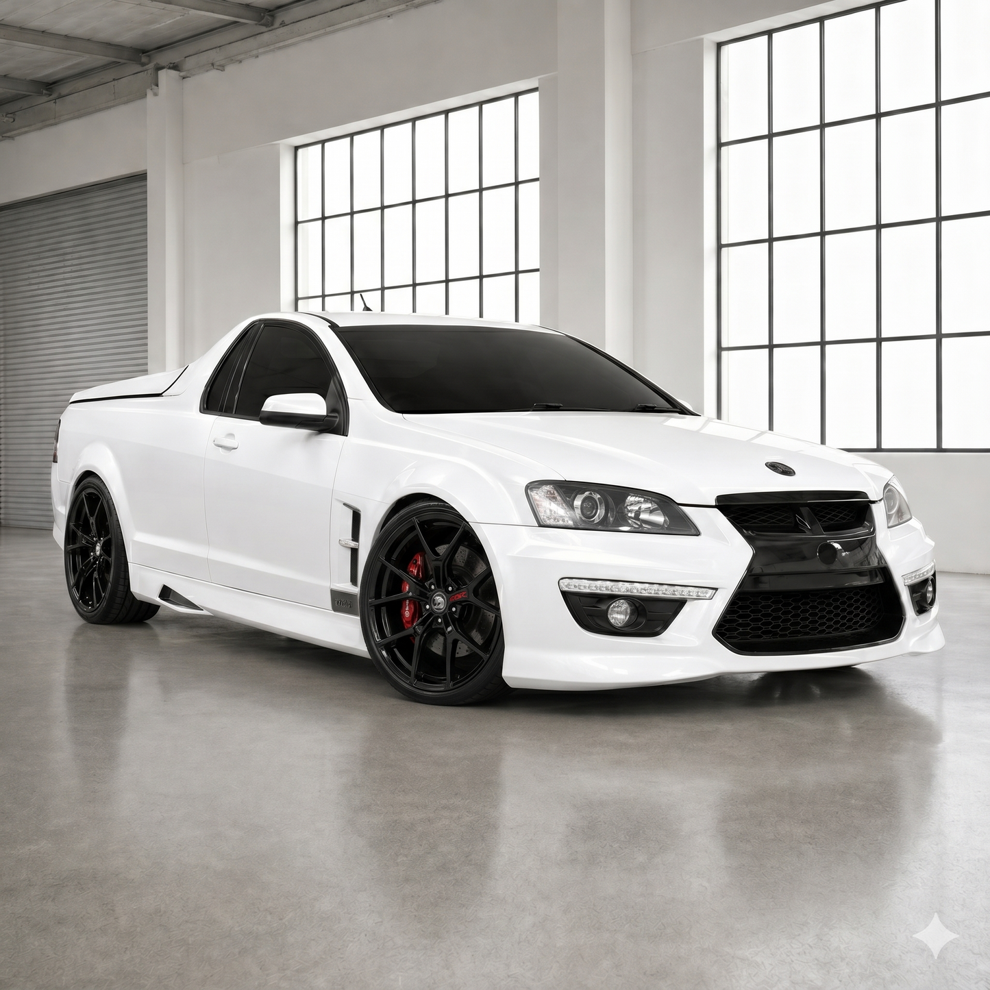 Suits Commodore VT VX VY VZ VE VF - GTSR 22x8 Gloss Black Wheels