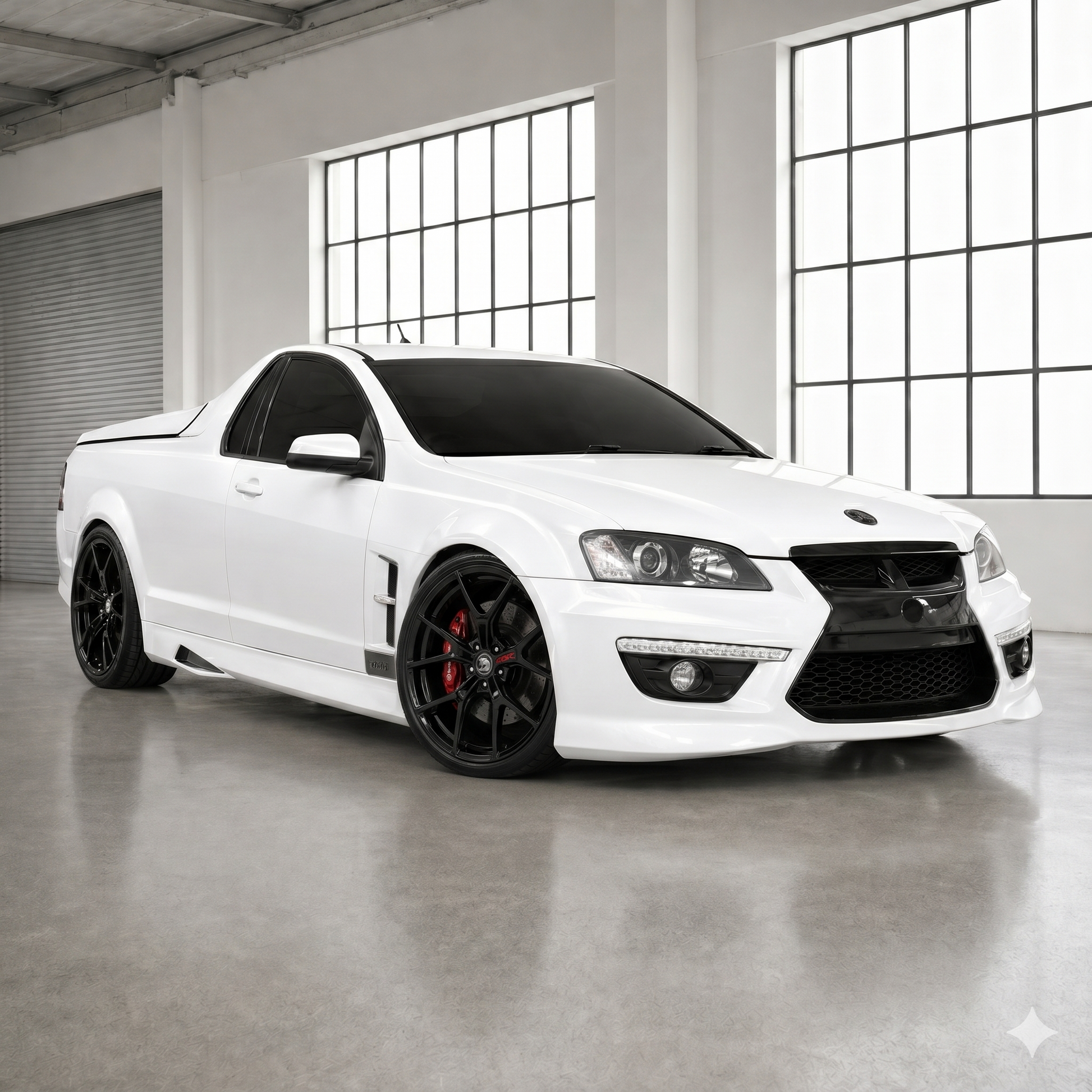 Suits Commodore VT VX VY VZ VE VF - GTSR 22x8 Gloss Black Wheels