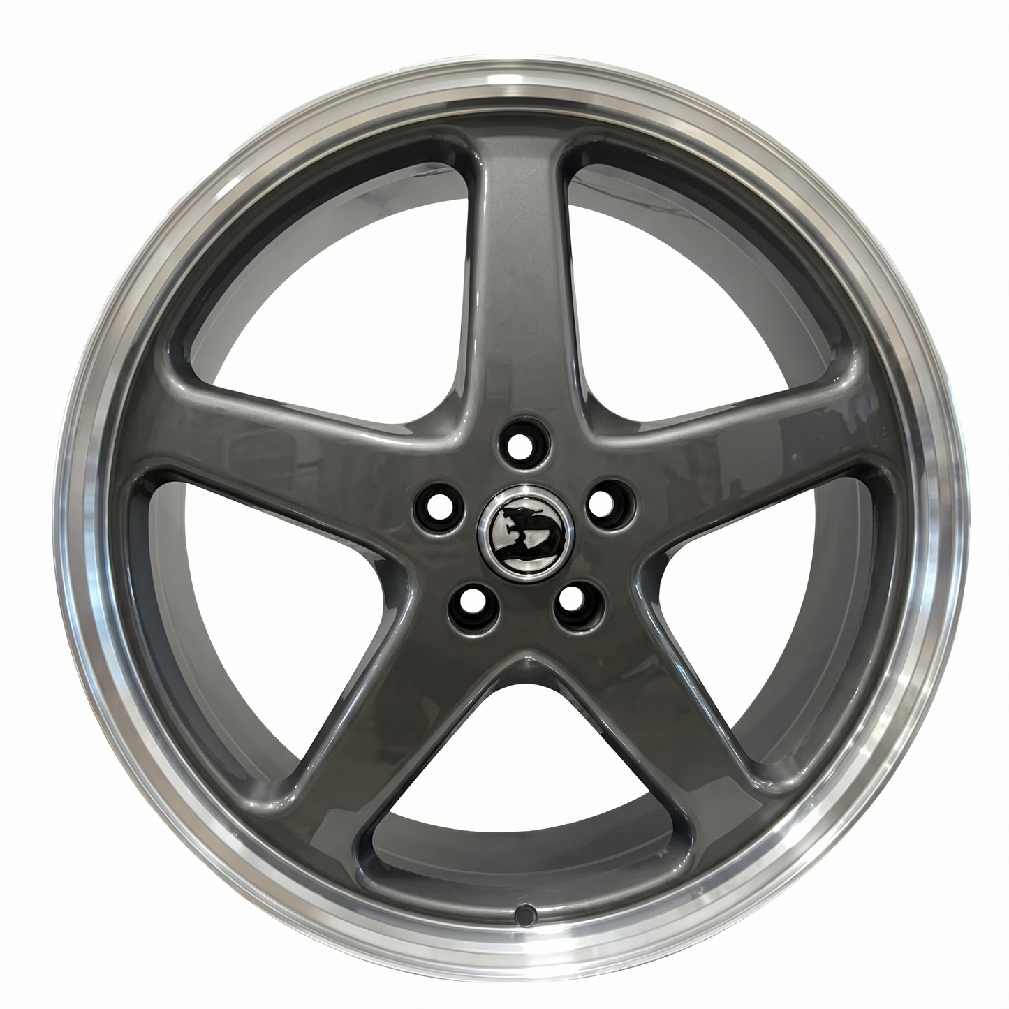 WALKY 22x9 - MX GREY MACHINED LIP SET
