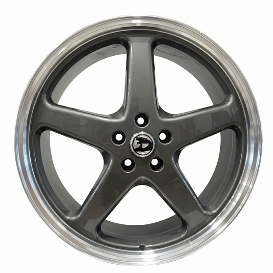 WALKY 22x9 - MX GREY MACHINED LIP SET