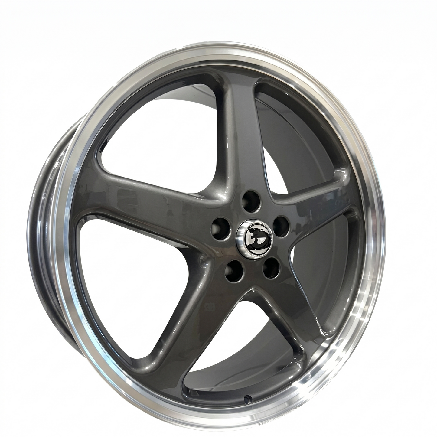 WALKY 22x9 - MX GREY MACHINED LIP SET