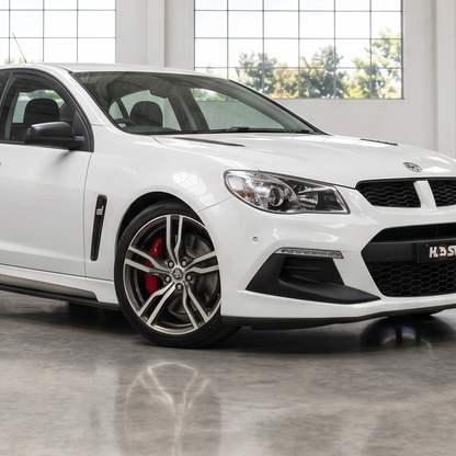 Suits Holden Commodore VT VX VY VZ VE VF - LSA 22x8 Black Machine Face Wheels