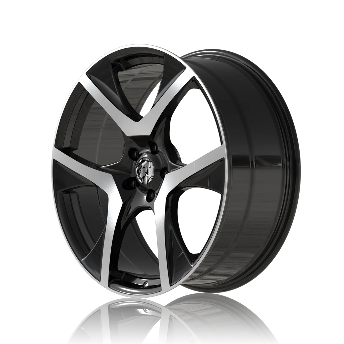 VF2 R8 SF 20" - Gloss Black Machined Face