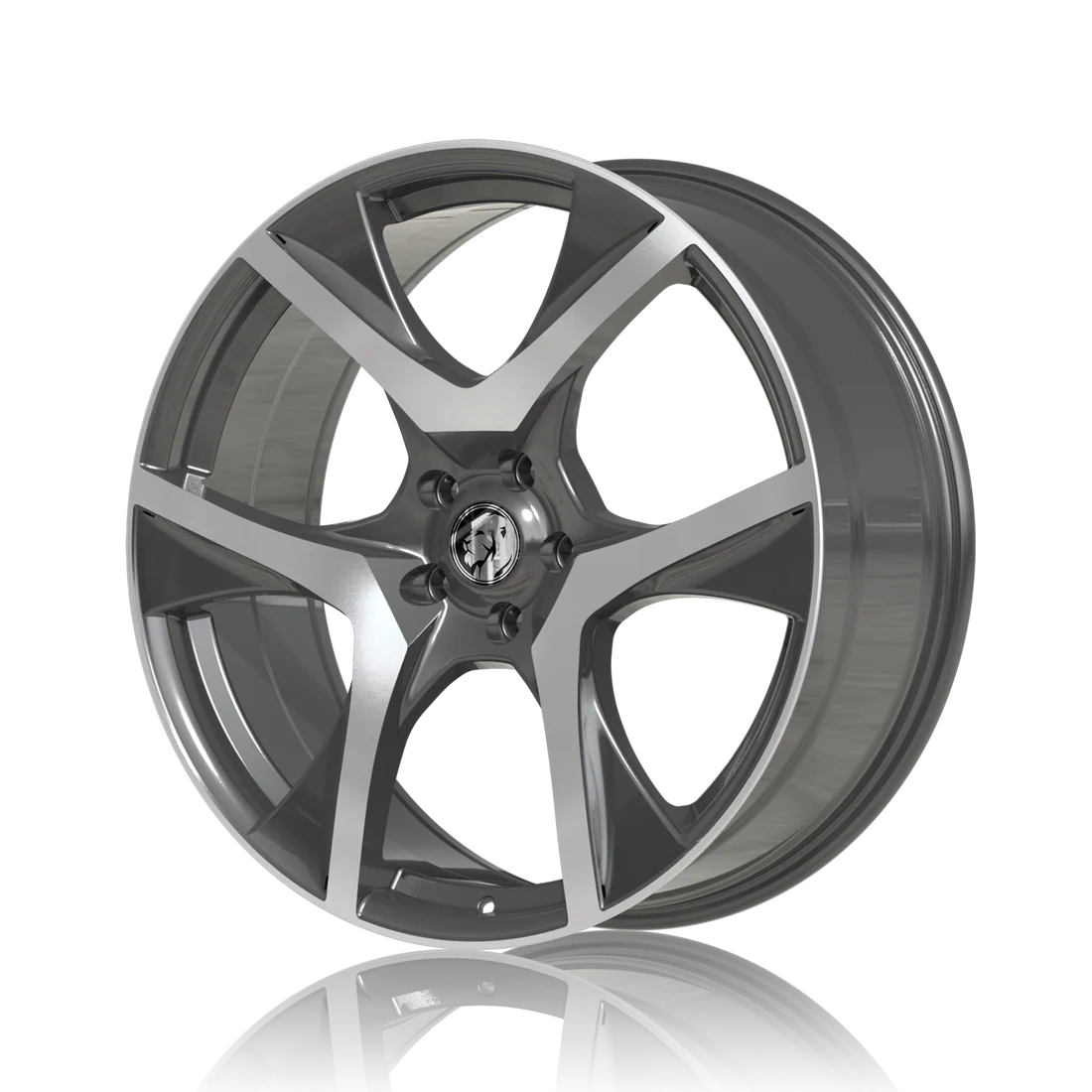 VF2 R8 SF 20" - Gunmetal Machined Face
