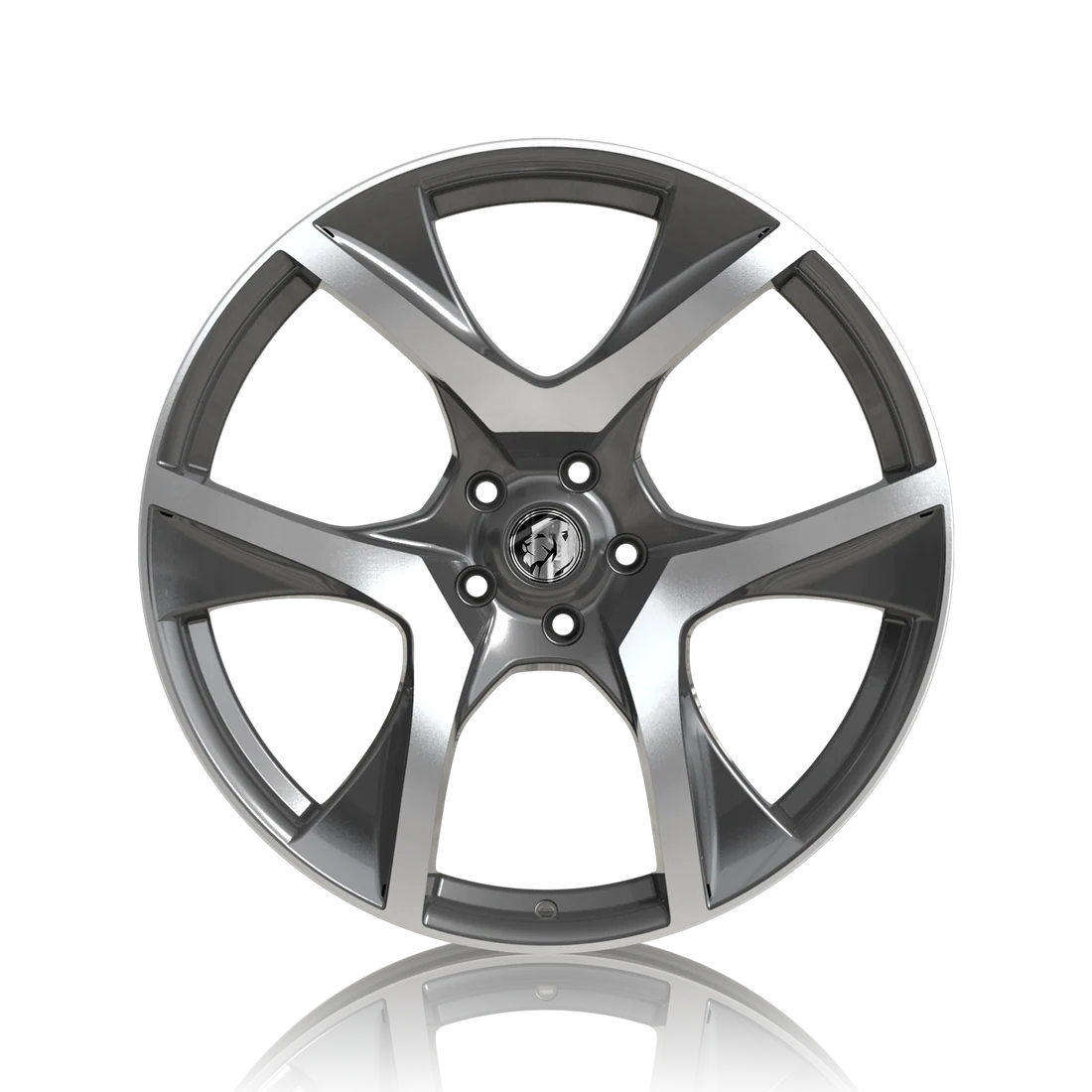 VF2 R8 SF 20" - Gunmetal Machined Face