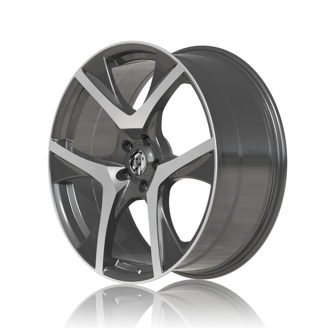 VF2 R8 SF 20" - Gunmetal Machined Face