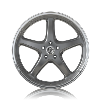 WS MAX 22" - Grey Machined Lip