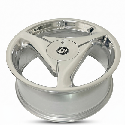 Tri Spoke 20x8 Polished Set - Holden Commodore VT VX VY VZ VE VF