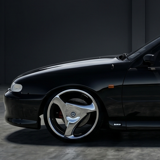 Tri Spoke 20x8 Polished Set - Holden Commodore VT VX VY VZ VE VF