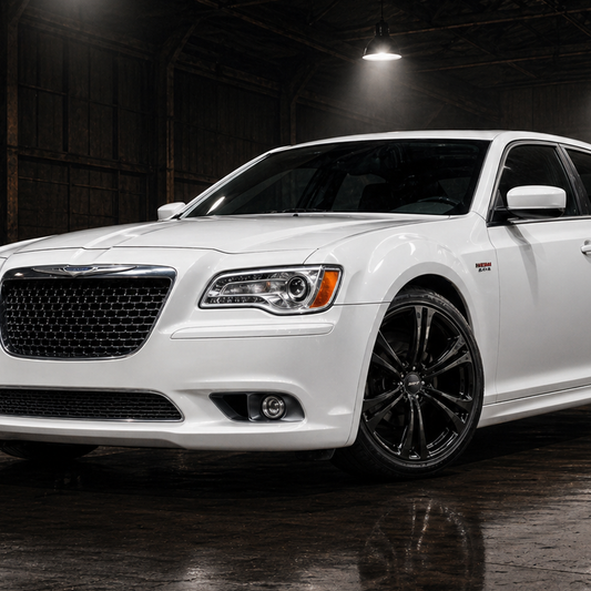 Suits Chrysler 300C Dodge Charger Challenger Jeep Grand Cherokee - SRT Style 20x9 Gloss Black Wheels