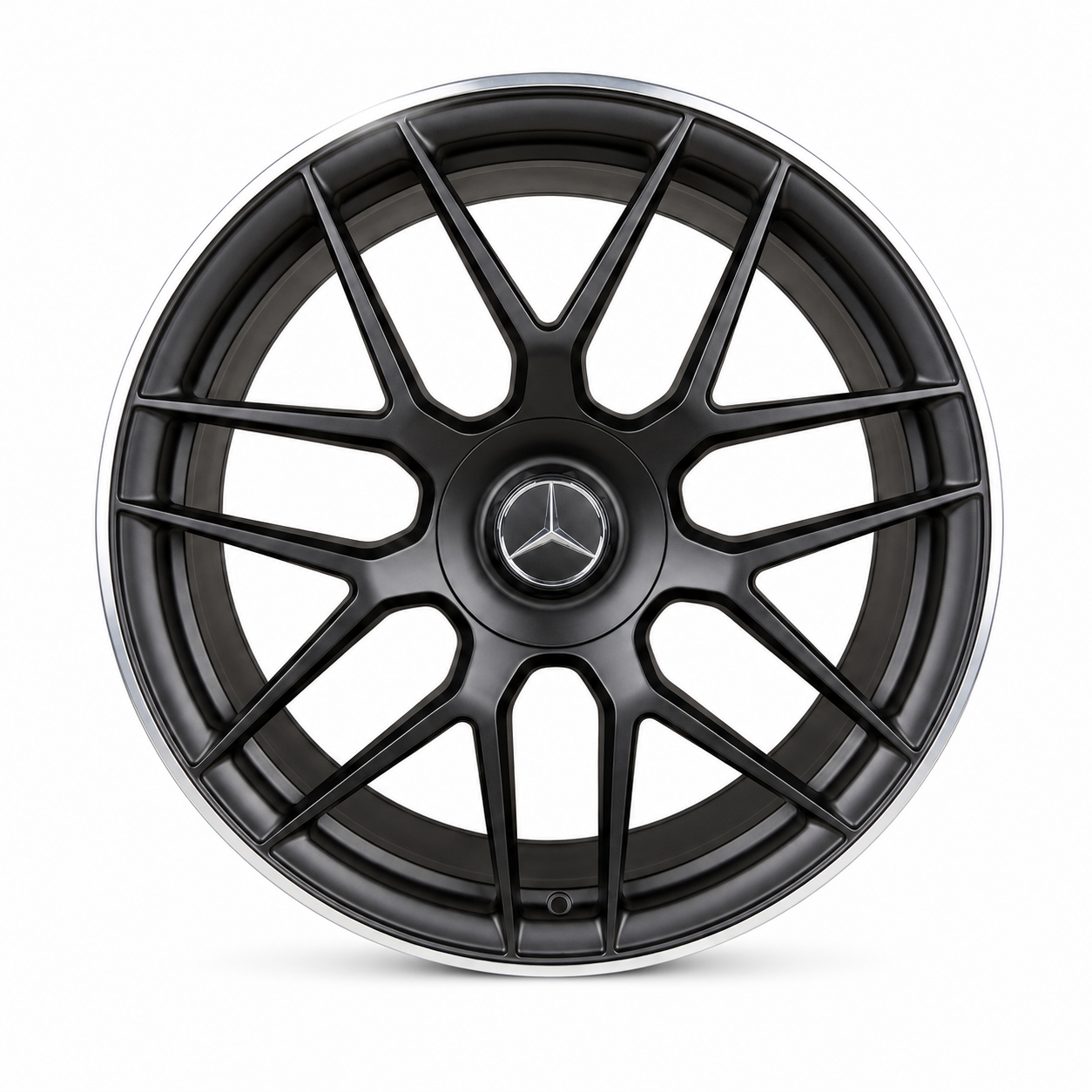AMG Style 22x10 Black Machine Lip - Mercedes ML GL GLE GLS Class