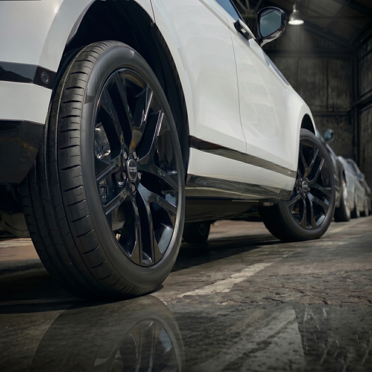 Suits Range Rover Vogue Sport Defender Discovery - Range Rover Style 22x9.5 Gloss Black Wheels