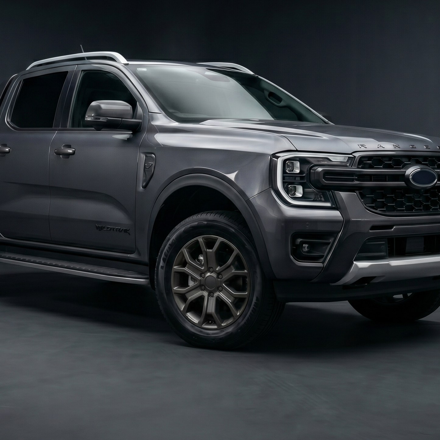 Suits Ford Ranger Wildtrak 2022+ Next-Gen - Wildtrak Style 18x8 Gunmetal Grey Wheels