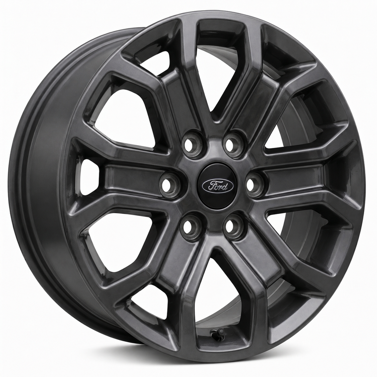 Suits Ford Ranger Wildtrak PX2 PX3 2015-2022 - Wildtrak Style 18x8 Gloss Black Wheels