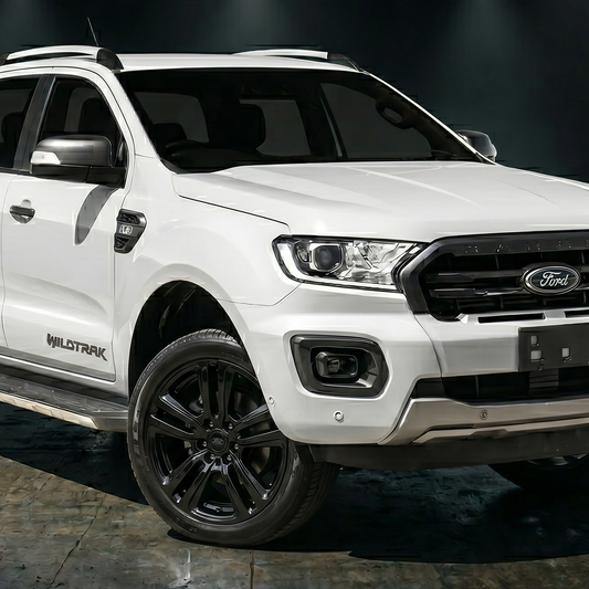 Suits Ford Ranger Wildtrak PX2 PX3 2015-2022 - Wildtrak Style 18x8 Gloss Black Wheels
