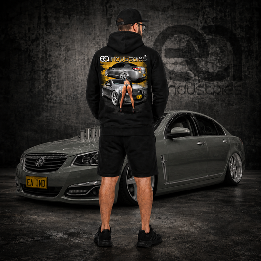 EA Industries Hoodie — Legs Design