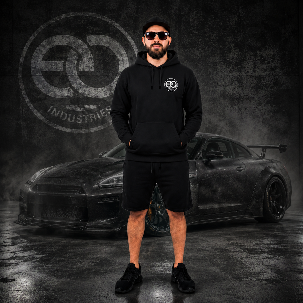 EA Industries Hoodie — Legs Design