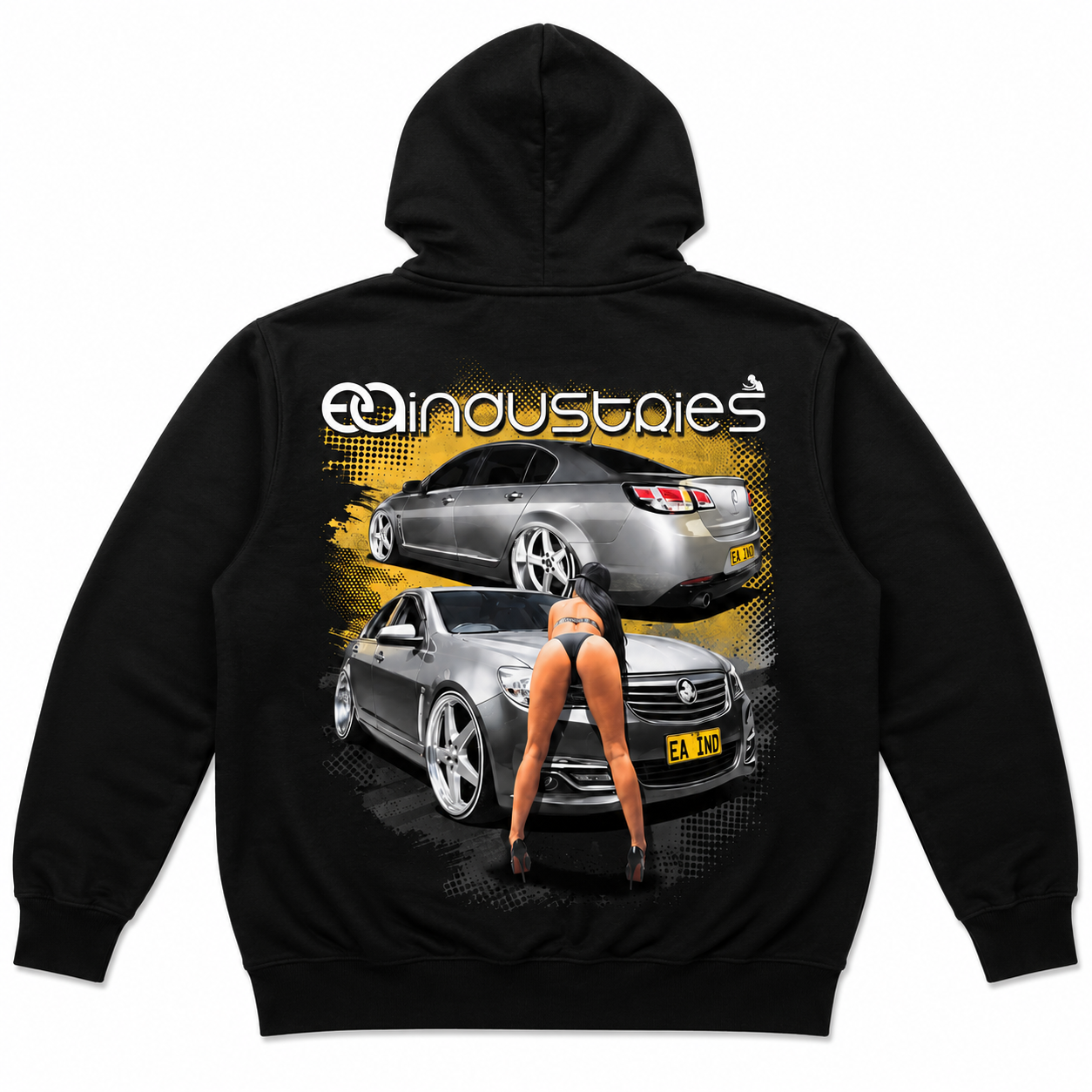 EA Industries Hoodie — Legs Design