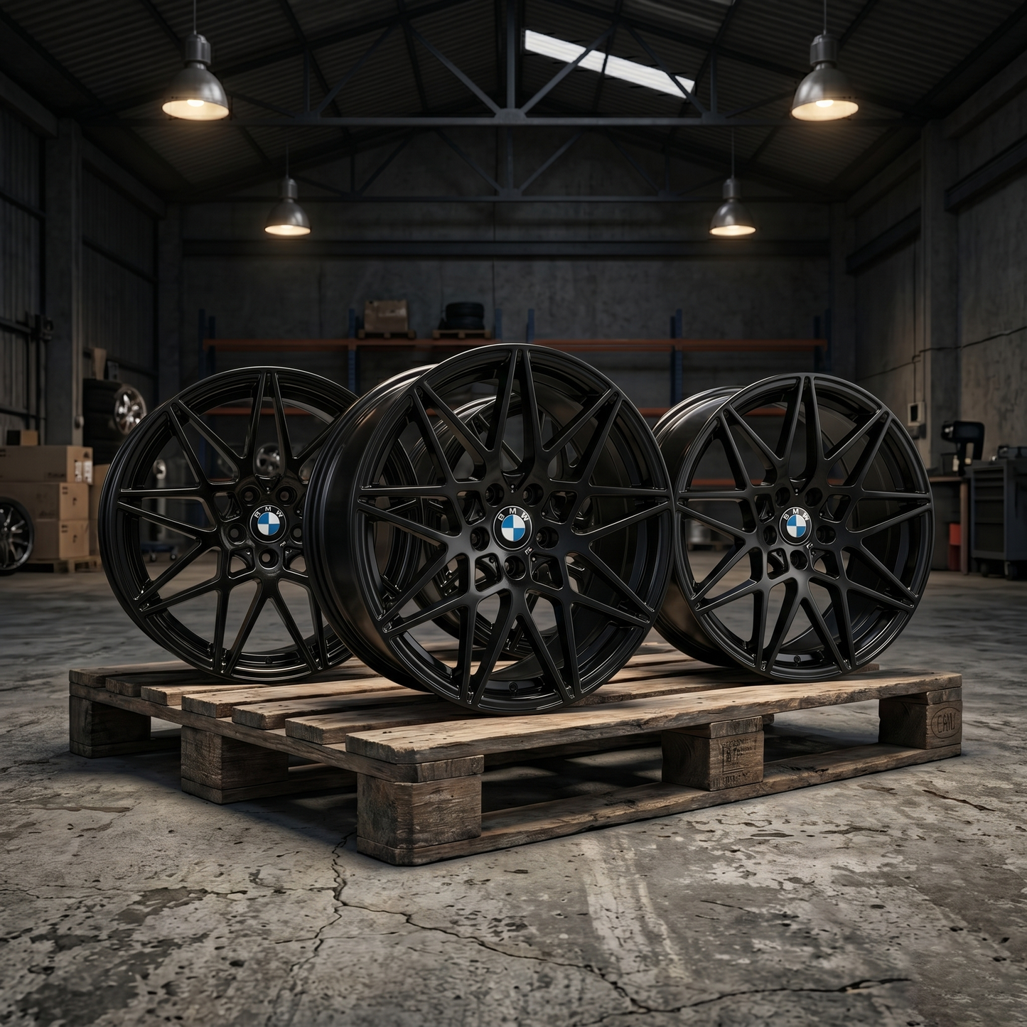 Suits BMW 3 4 5 Series X3 X5 — 666 M Sport Style 19" & 20" Staggered Gloss Black Wheels | 5x120
