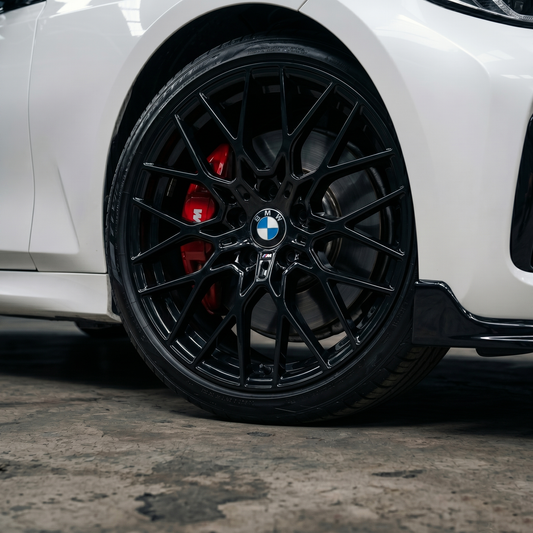Suits BMW 3 4 5 Series X3 X4 X5 — 827M Style 19" & 20" Staggered Gloss Black Wheels | 5x120