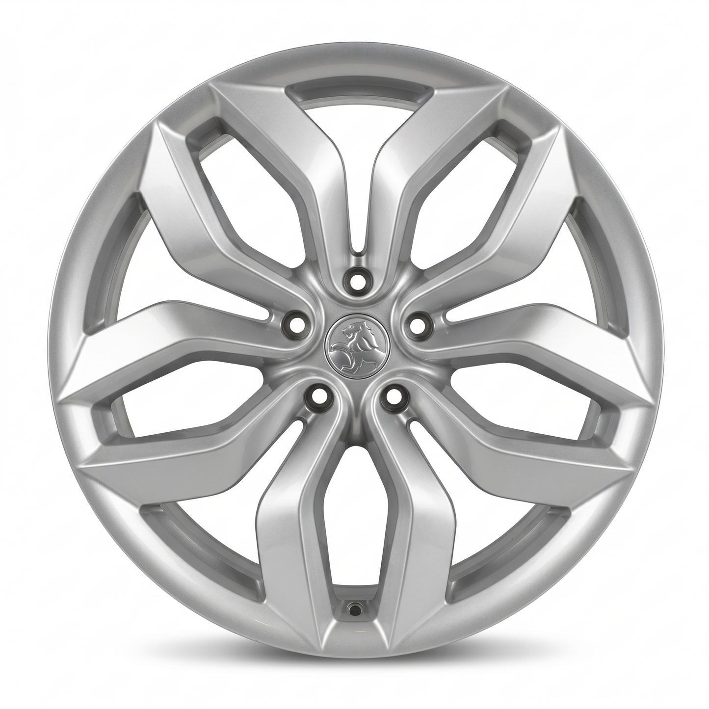 Suits Holden Commodore VE VF — Inflexion Style 20" Staggered Silver Wheels | 5x120