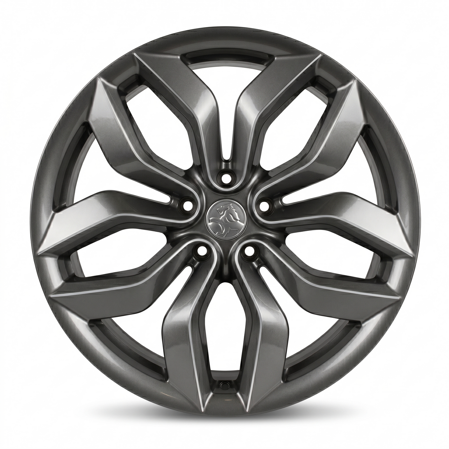 Suits Holden Commodore VE VF — Inflexion Style 20" Staggered Silver Wheels | 5x120