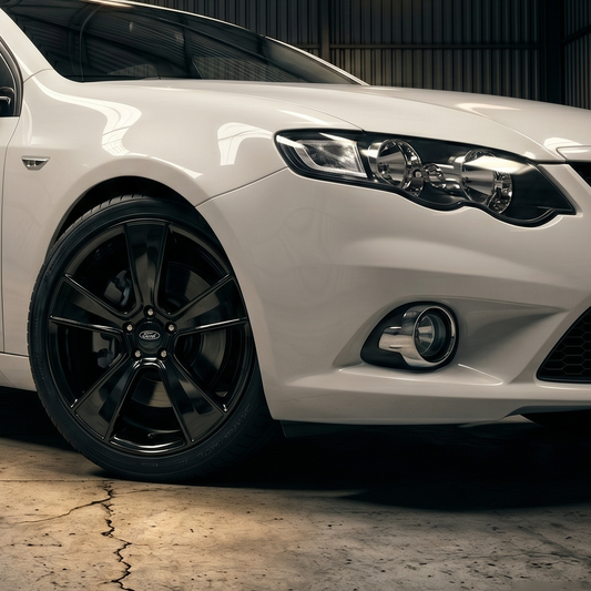 Suits Ford Falcon BA BF FG FGX XR6 XR8 — Lux Pack Style 20" Staggered Wheels | 5x114.3