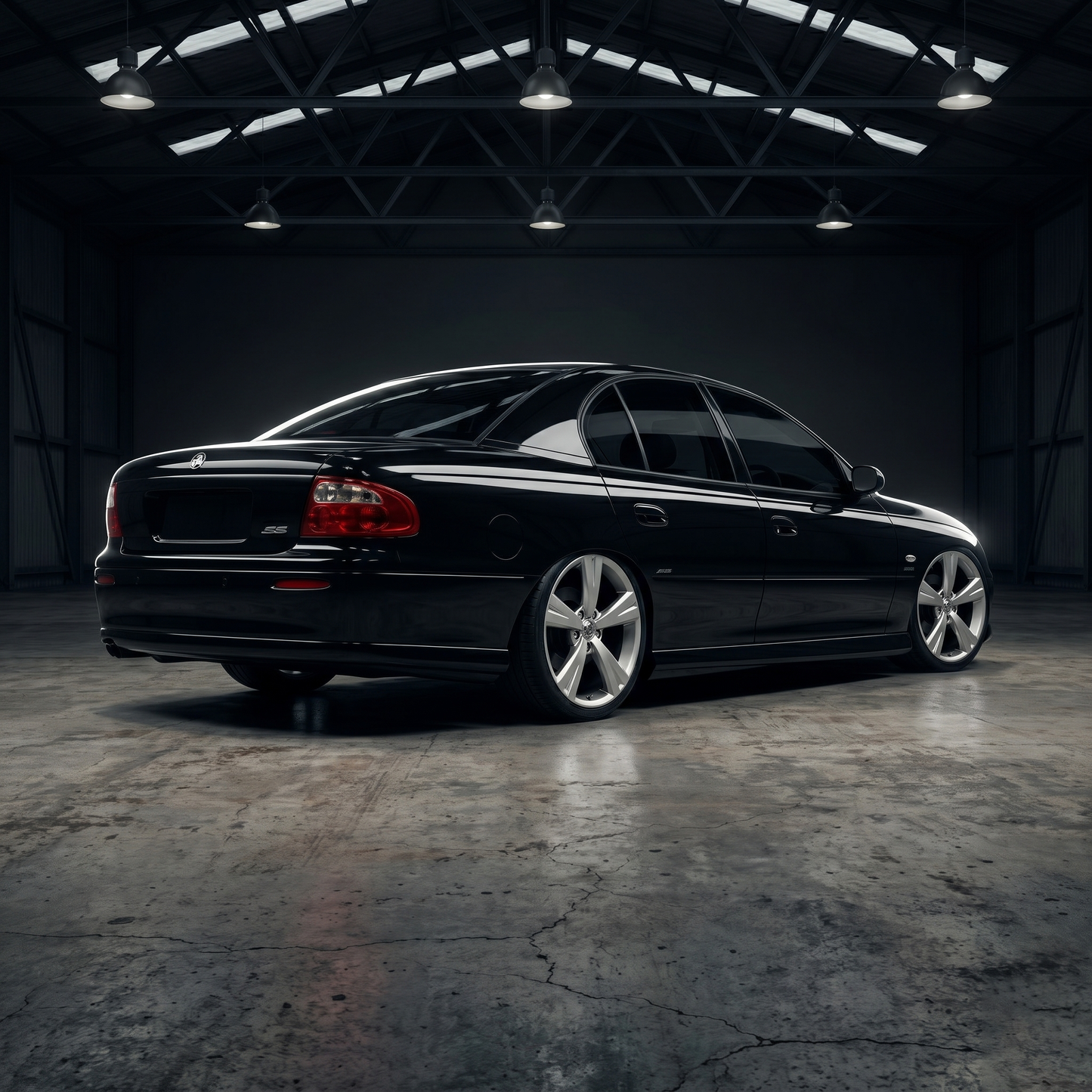 Suits Holden Commodore VT VX VY VZ — GTS Style 19" & 20" Hyper Silver Wheels | 5x120