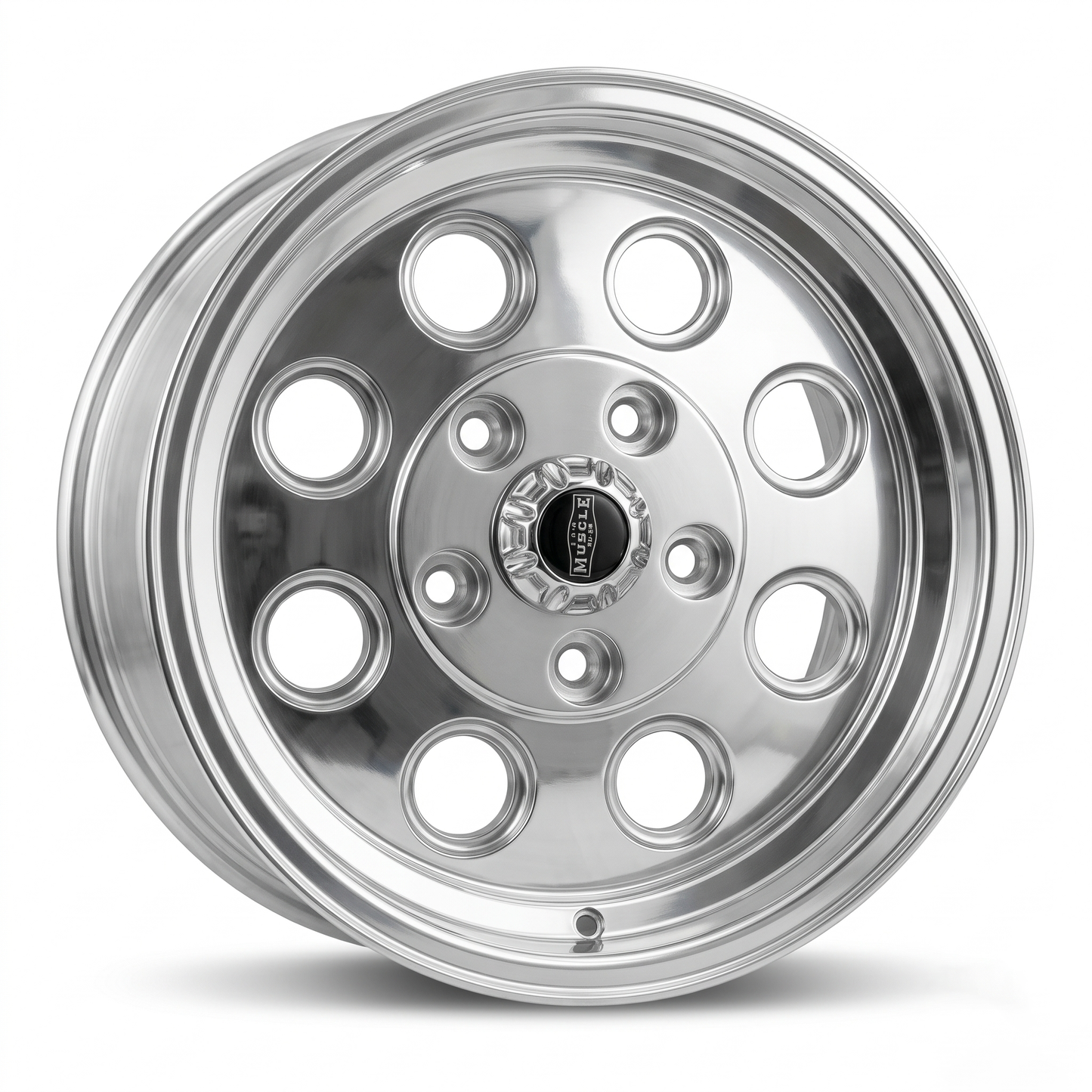 Draglite Style 15x7 15x8 15x10 Polished Wheels — Suits Holden VC VK VL VN VY VZ HQ HZ Torana Early Ford