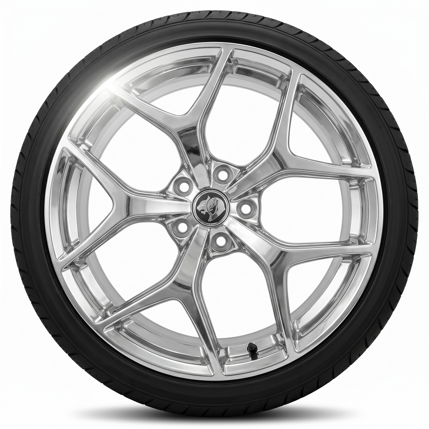 Suits Holden Commodore VT VX VY VZ VE VF — GTSR Style 20" Staggered Fully Polished Wheels | 5x120 with Tyres