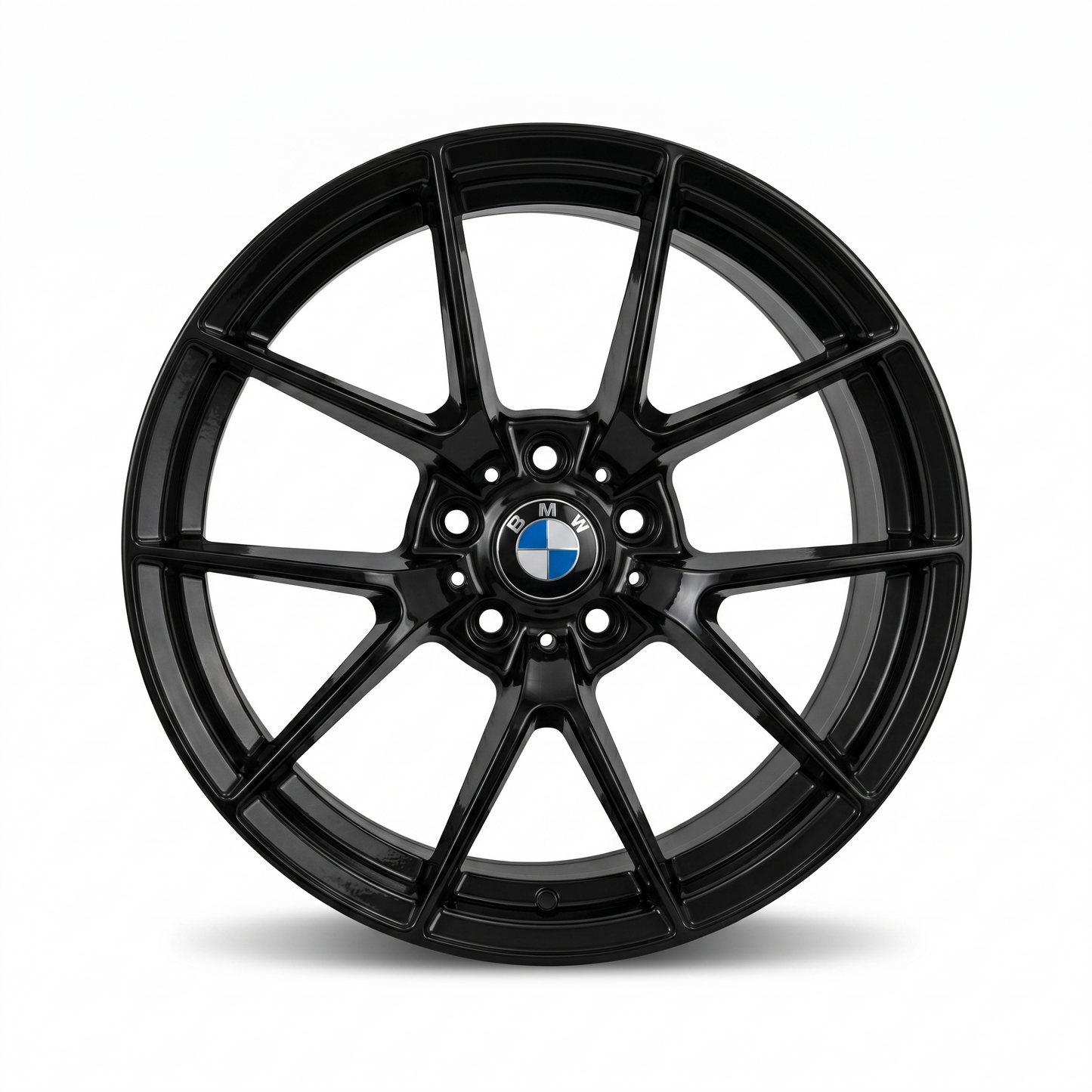 Suits BMW 3 4 5 Series X3 X4 X5 E F Chassis — M3 Competition Style 19x8.5 Satin Grey Gloss Black Wheels | 5x120
