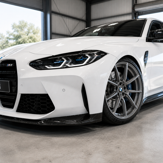 Suits BMW 3 4 5 Series X3 X4 X5 E F Chassis — M3 Competition Style 19x8.5 Satin Grey Gloss Black Wheels | 5x120