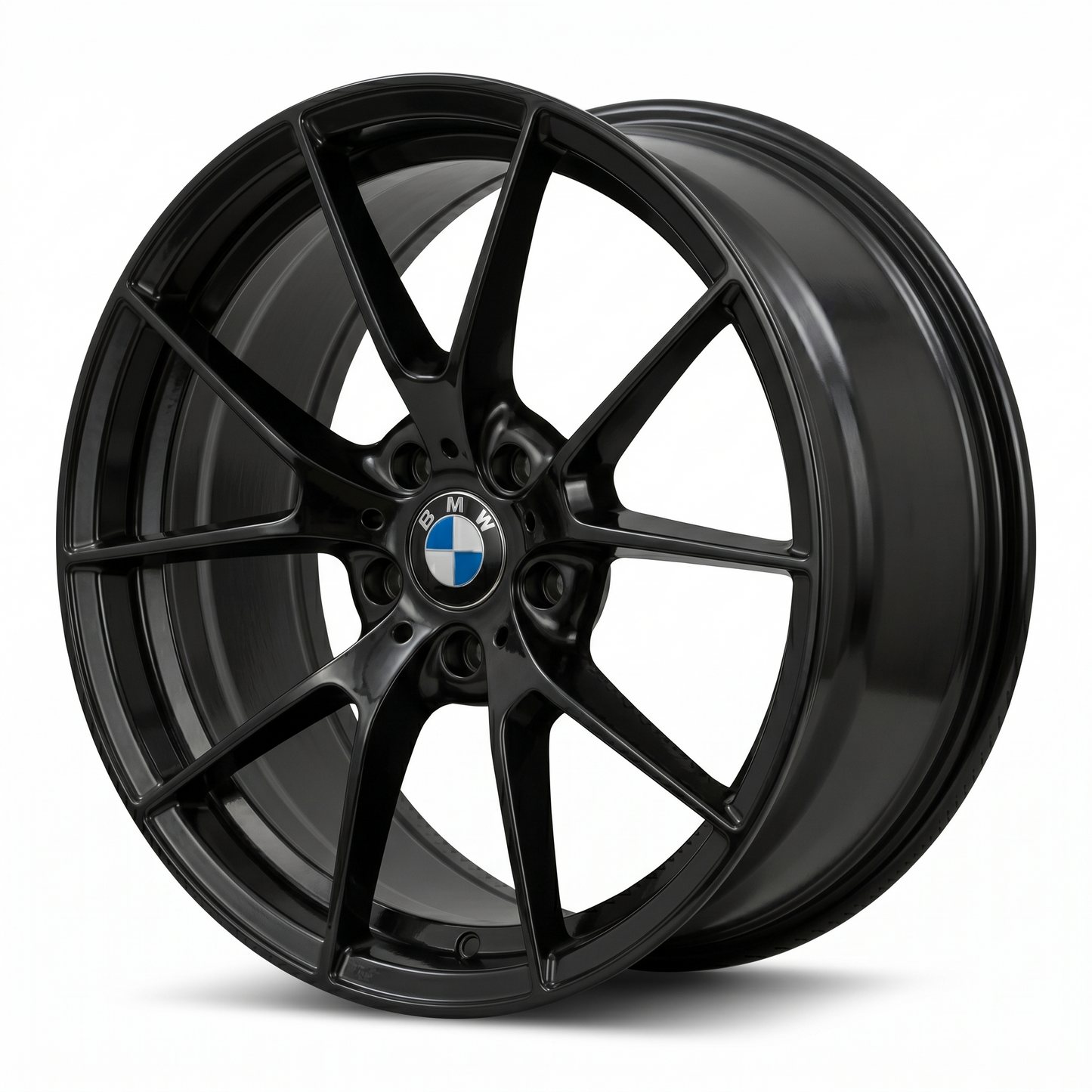 Suits BMW 3 4 5 Series X3 X4 X5 E F Chassis — M3 Competition Style 19x8.5 Satin Grey Gloss Black Wheels | 5x120